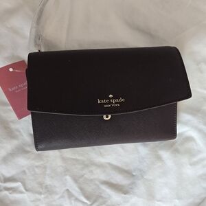 Kate Spade Laurel Way Winni Cross Body, Chocolate Cherry color NWT